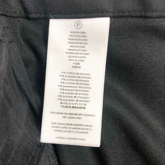 MICHAEL KORS | Black Wellesley Ankle Pants Size 10 - Picture 7 of 7